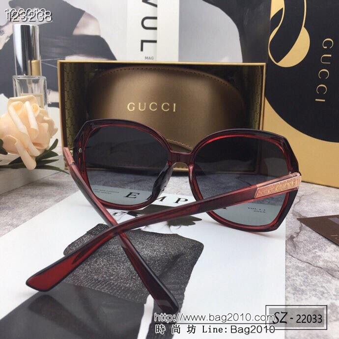 GUCCI古馳 2019新款 古奇小蜜蜂 爆款太陽鏡 遮擋有害光線防輻射 出行旅遊必備品 22033  lly1371